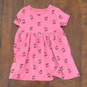 Hanna Andersson Pink Floral Kids Dress